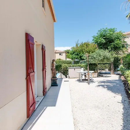 Vila Pavillon 5 Pieces Avec Piscine, Terrasse Et Wifi - 8 Pers, Narbonne-plage - Fr-1-409-28