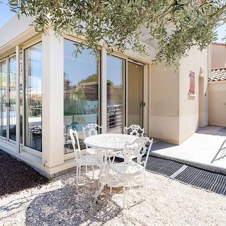 Vila Pavillon 5 Pieces Avec Piscine, Terrasse Et Wifi - 8 Pers, Narbonne-plage - Fr-1-409-28 Narbonne