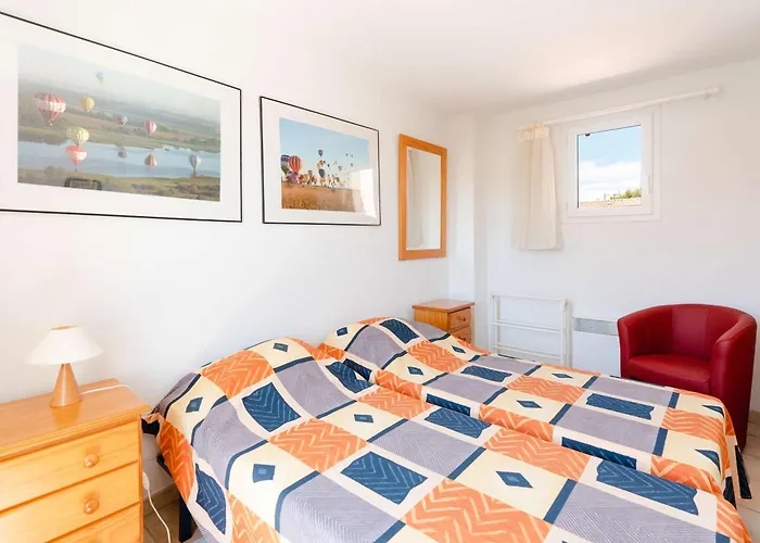 Pavillon 5 Pieces Avec Piscine, Terrasse Et Wifi - 8 Pers, Narbonne-plage - Fr-1-409-28 *